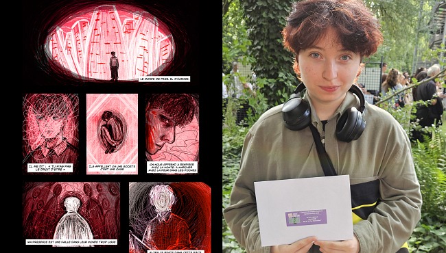 Prix : Félicitations à Noé BEHRI, L2 Illustration, qui remporte le 1er Prix du Concours de Création étudiante (CROUS Lille Nord Pas-de-Calais),… Actus Piktura