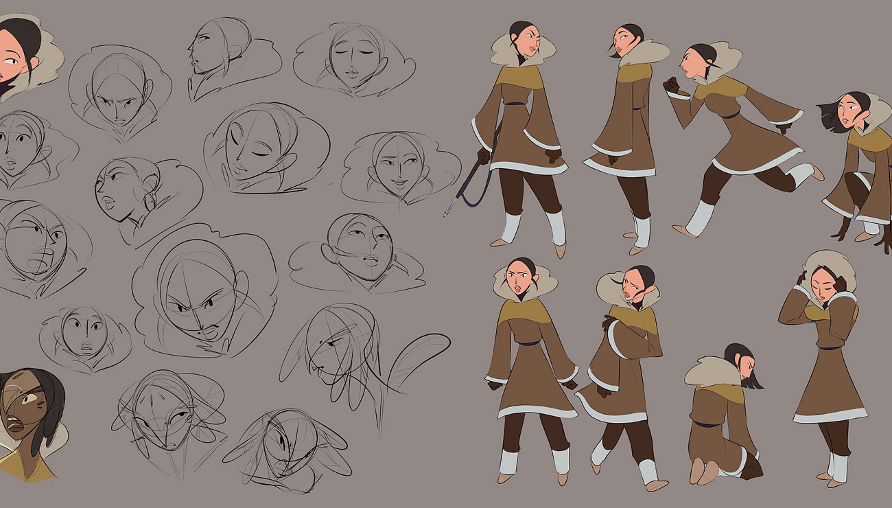 La chasseresse et l'oiseau, Projets Piktura