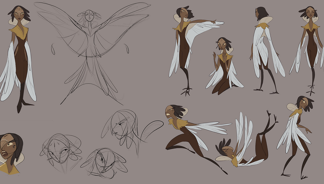 La chasseresse et l'oiseau, Projets Piktura